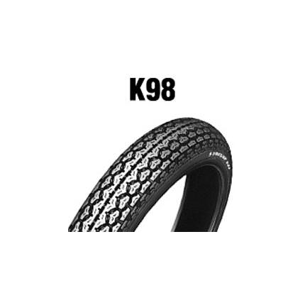 DUNLOP（ダンロップ）VINTAGE TYRES K98（リア）3.00-17 6PR（50P） WT