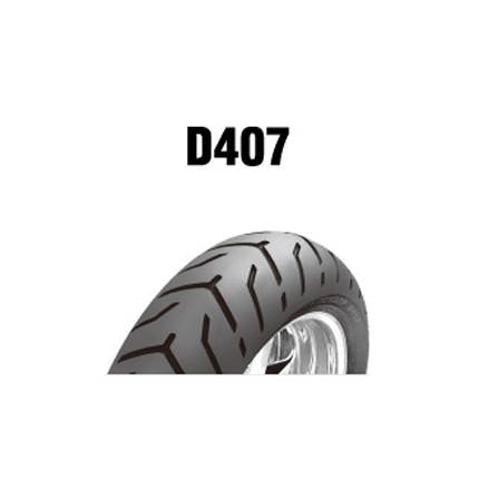 DUNLOP ハーレ用タイヤ D407（リア）180/65B16 MC 81H（NW） TL