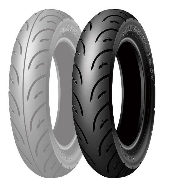 D307A 110/80-10 58J リア用 TL DUNLOP（ダンロップ）