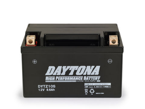 ハイパフォーマンス メンテナンスフリー バッテリー DYTZ10S（YTZ10S互換） DAYTONA（デイトナ） CB650F（RC83）