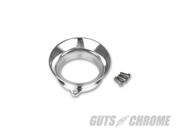 ショートファンネルEキャブ用 アルミ GUTS CHROME（ガッツクローム）