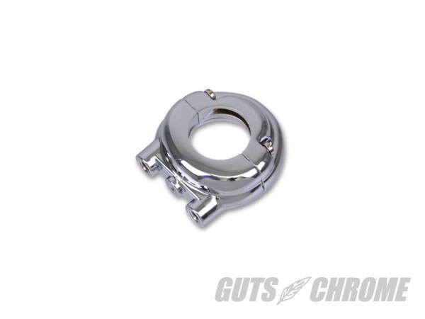 アーリースタイル スロットルホルダー シングル GUTS CHROME（ガッツクローム）