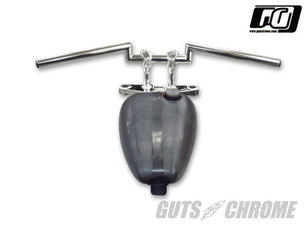 クローム Z BAR 2インチ ヘコミ有 GUTS CHROME（ガッツクローム）