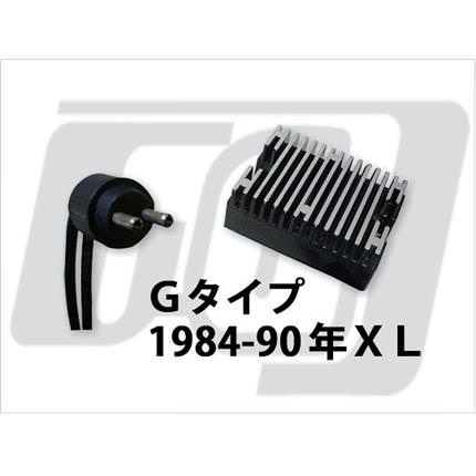 1984-90年XLモデル黒Gタイプレギュレーター GUTS CHROME（ガッツクローム）