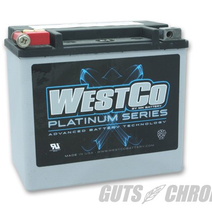 WCP20 PLATINUMシリーズ（AGMバッテリー）純正96991-82B互換 WESTCO