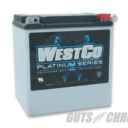 WCP30 PLATINUMシリーズ（AGMバッテリー）純正66010-97C互換 WESTCO（ウエストコ）