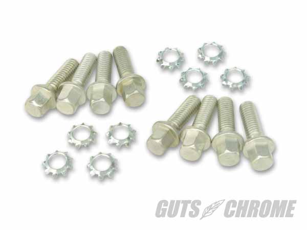 タペットブロックスクリューセット GUTS CHROME（ガッツクローム）