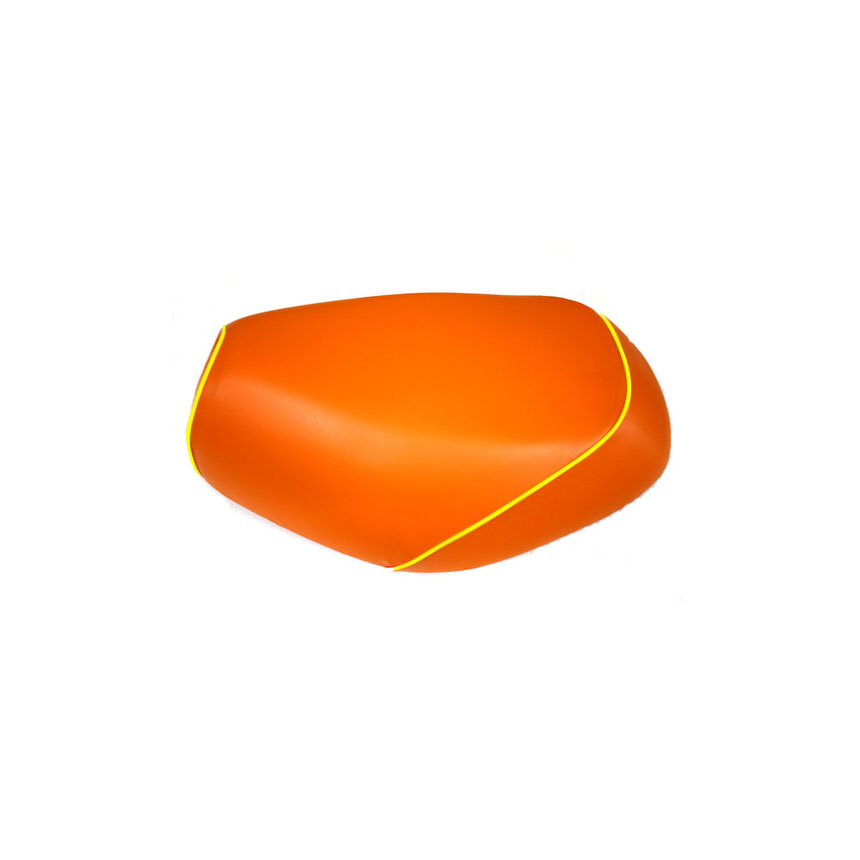 張替タイプ 国産シートカバー オレンジ/黄色パイピング GRONDEMENT（グロンドマン） PCX125（初期/EPSエンジン）