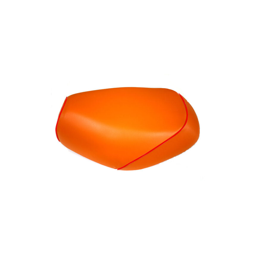張替タイプ 国産シートカバー オレンジ/赤パイピング GRONDEMENT（グロンドマン） PCX125（JF56）