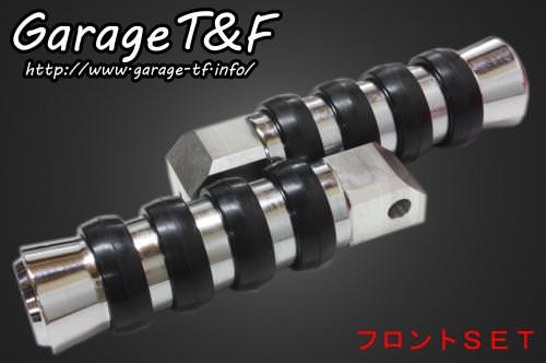 ローレットフットペグ リアセット ガレージT&F ドラッグスター1100/クラシック（DRAGSTAR）