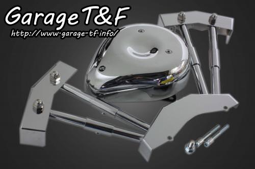 ティアドロップエアクリーナー&プッシュロッドカバーセット ガレージT&F ドラッグスター400（DRAGSTAR）/クラシック キャブ車