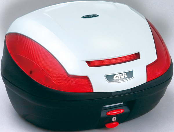 モノロックケース E470B906D パールホワイト塗装 GIVI（ジビ）