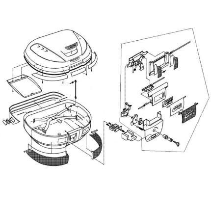 Z115R 開口制御プラスチック（2本入り）（E52補修品） GIVI（ジビ）