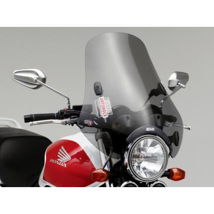 大型ウインドスクリーン A620 ハーフラウンドタイプ セミスモーク GIVI（ジビ）