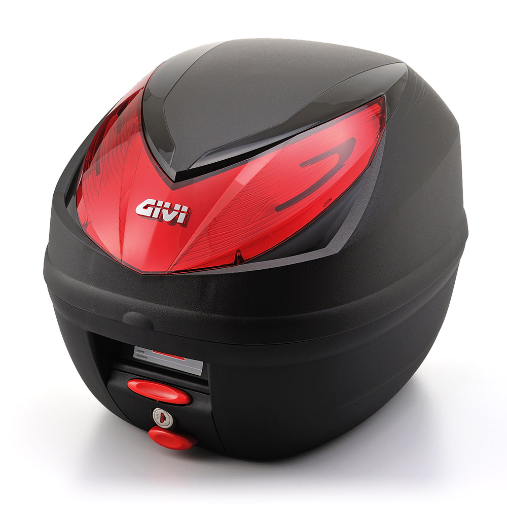 E250N WILDCAT モノロックケース 赤レンズタイプ 25リットル GIVI（ジビ）