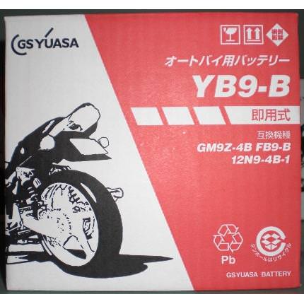 YB9-B 10個セット GSYUASA（ジーエスユアサ）