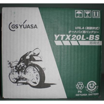 YTX20L-BS 10個セット GSYUASA（ジーエスユアサ）