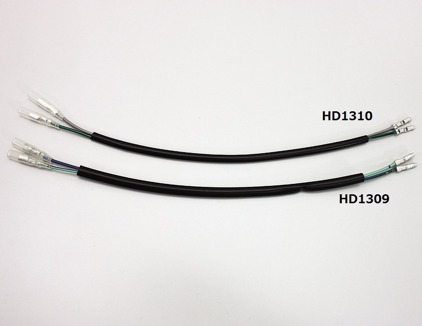 ギボシ端子 300mmロング 延長2本セット 大φ4.0mm HURRICANE（ハリケーン）