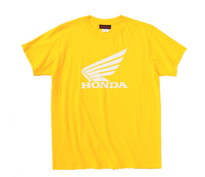 ウイングTシャツ Y（イエロー） 3Lサイズ HONDA（ホンダ）