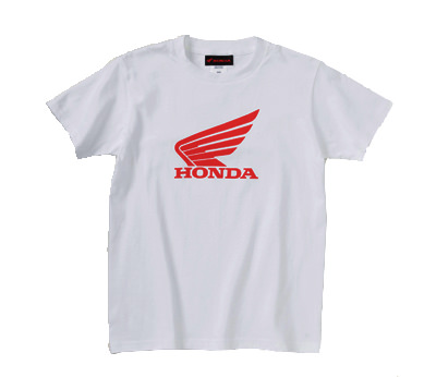 ウイングTシャツ キッズ用 W（ホワイト） 110サイズ HONDA（ホンダ）