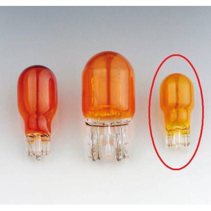 バルブ T13 シングル球 アンバー 12V10W KIJIMA（キジマ）