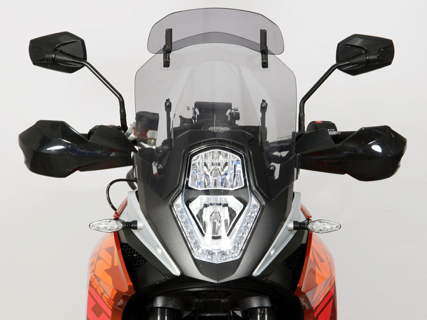 VARIOヴァリオツーリング スクリーン スモーク（フラップ付） MRA KTM 1190ADVENTURE