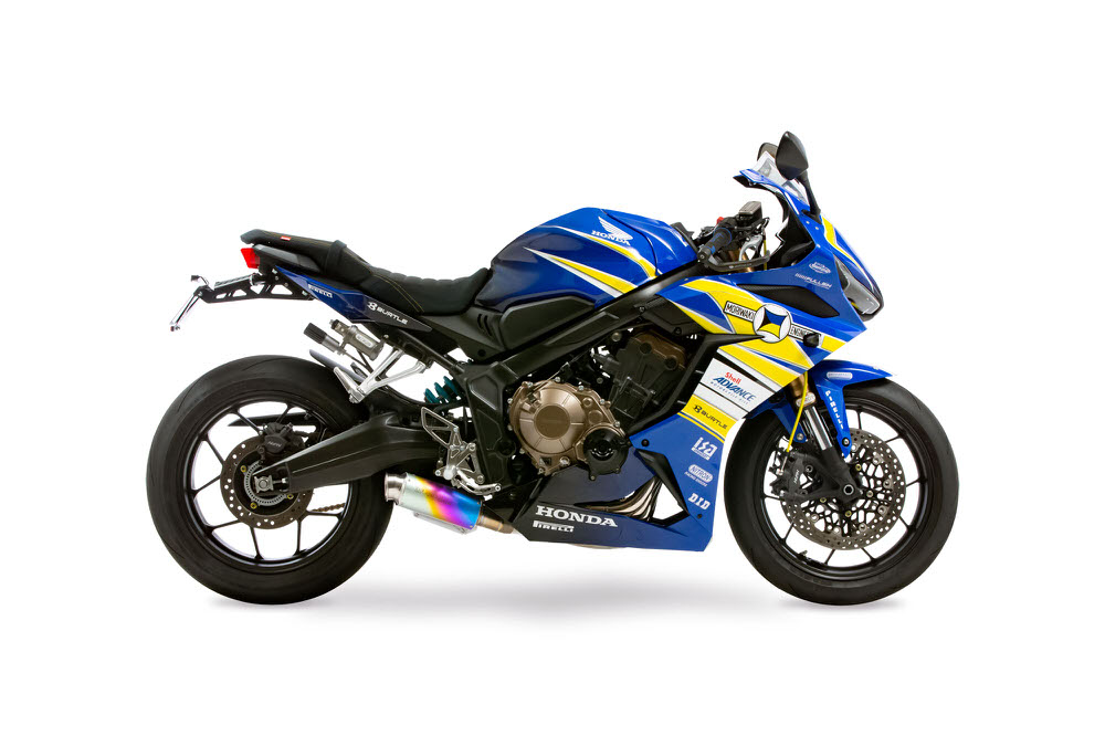 CROSS SHORT ZERO フルエキゾーストマフラー SUS ANO 車検対応/政府認証 MORIWAKI（モリワキ） CB650R/CBR650R（19年）