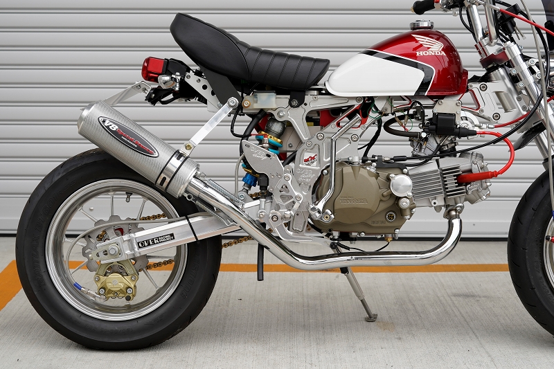 ダウンマフラーV8スピードソースカーボン MINIMOTO（ミニモト 