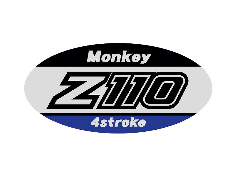 サイドカバーZ110 SPステッカー MINIMOTO（ミニモト） モンキー（MONKEY）