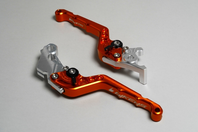 アルミ製CNC ハンドルレバーセット ゴールド MINIMOTO（ミニモト） モンキー125（MONKEY125）JB03