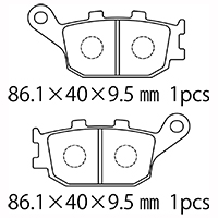 A61-019YN ブレーキパッド NTB