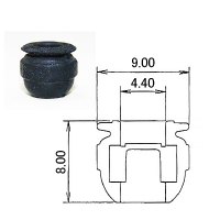 ウェルナット DUCATI 748/999 スクリーン用 M4xP0.5 （7501-02-81A 互換品） NTB