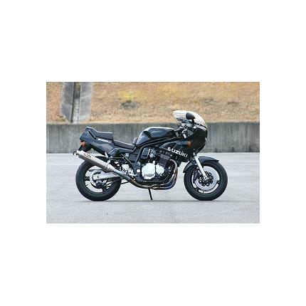 FASARM（ファサーム）PRO TITAN V TYPE-SCマフラー チタン製Vサイレンサー（チタン手曲げ） ノジマエンジニアリング（NOJIMA ENGINEERING） GS1200SS