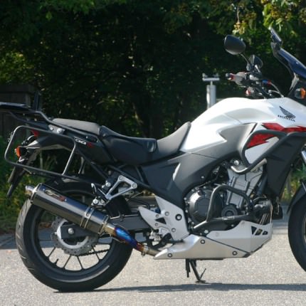 DLCチタン スリップオン チタンポリッシュ・焼き色 JMCA認定 ノジマエンジニアリング（NOJIMA ENGINEERING） CBR400R