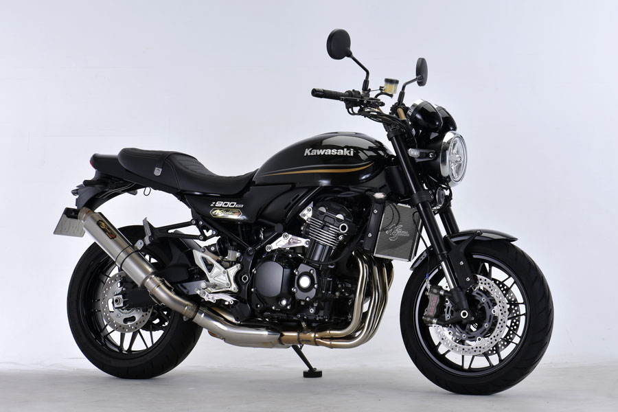 STSシリーズ チタン製スリッポンマフラー 100mm径 ノジマエンジニアリング（NOJIMA ENGINEERING） Z900RS（18〜20年）