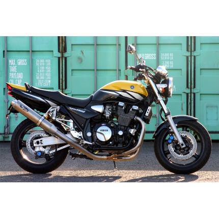 FASARM（ファサーム）R TITAN V TYPE-SCマフラー チタンVサイレンサー（チタン機械曲げ） ノジマエンジニアリング（NOJIMA ENGINEERING） XJR1300