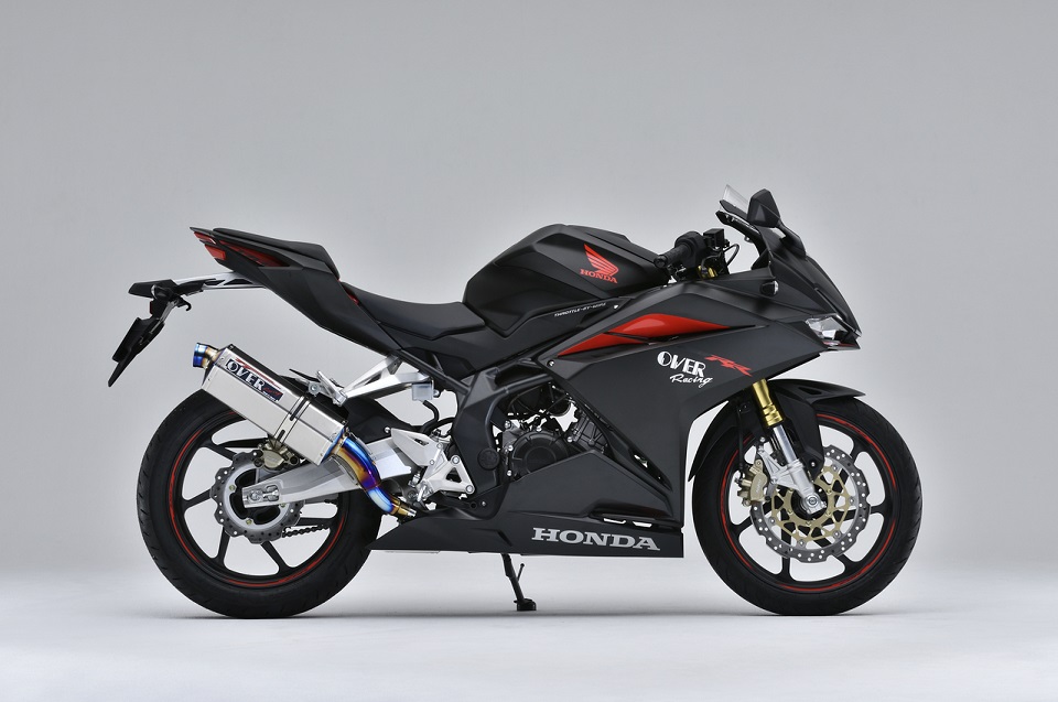 TT-Formula フルチタン スリップオン OVER（オーバーレーシング） CBR250RR（2BK-MC51）