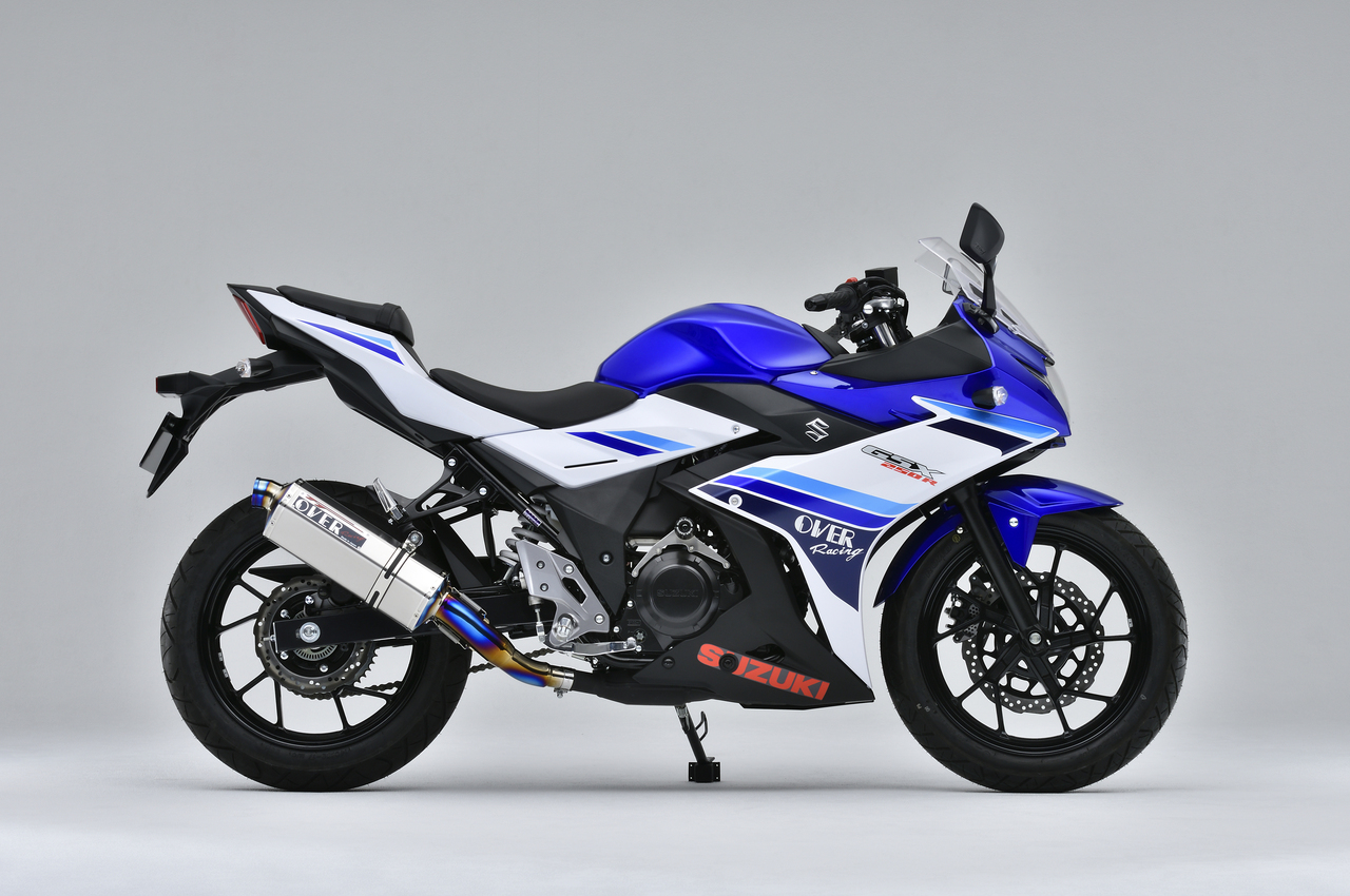 TT-Formula フルチタン スリップオン OVER（オーバーレーシング） GSX250R