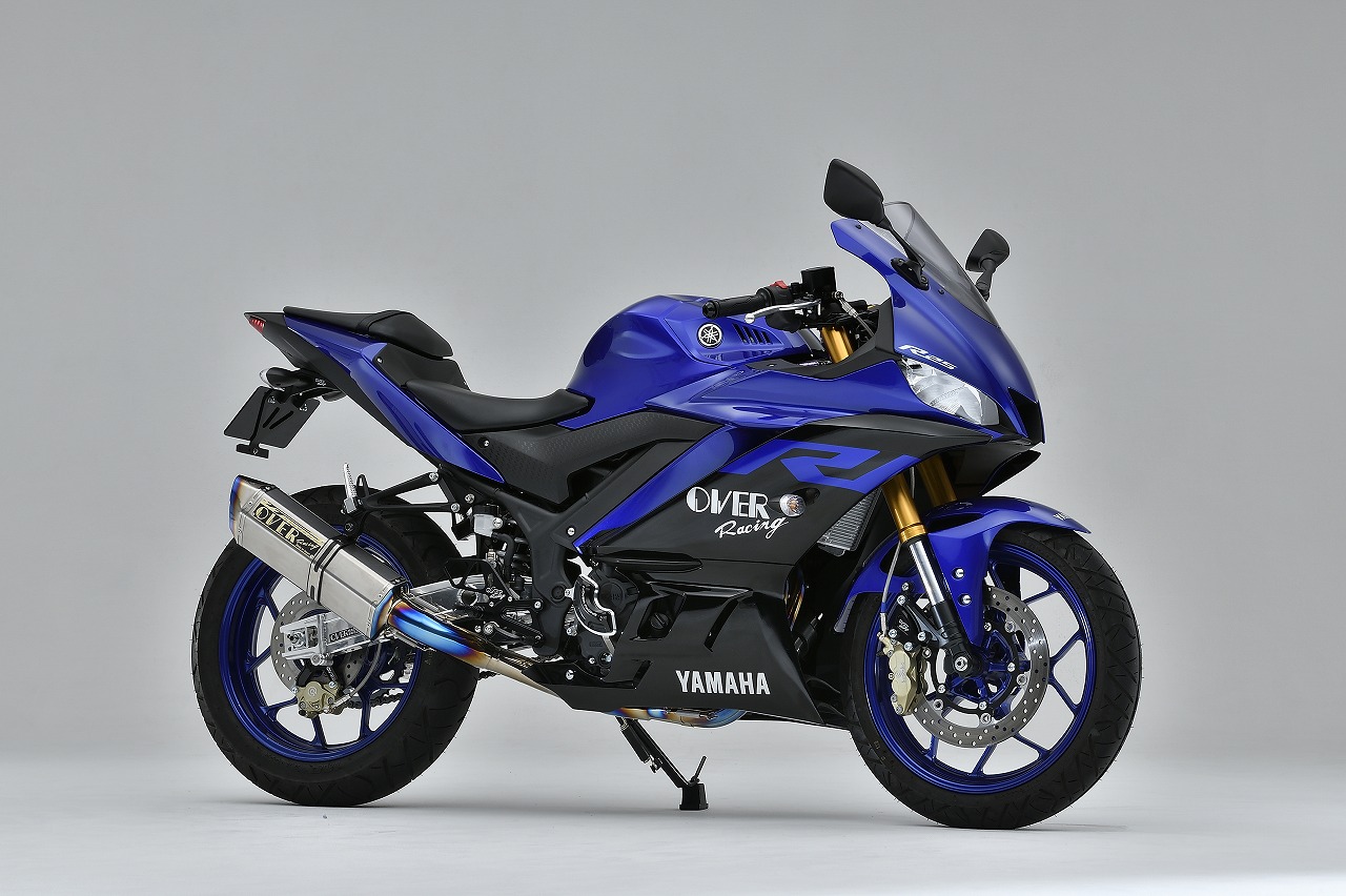 T-Formula RS フルチタンマフラー 2-1 OVER（オーバーレーシング） YZF-R25（18/19年）