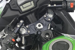 スポーツライディング ハンドルキット ブラック OVER（オーバーレーシング） Ninja400（ニンジャ）14年〜