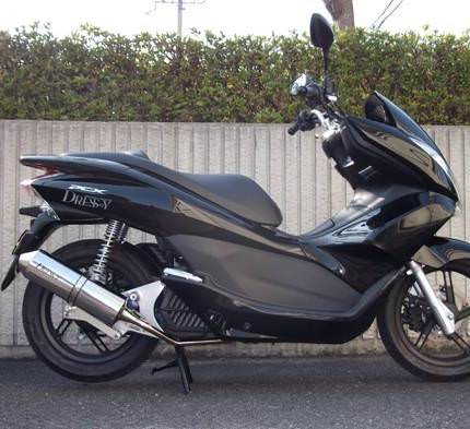 DRESSY（ドレシー）ステンレスマフラー JMCA認定 PENSKE（ペンスケ） PCX125初期型