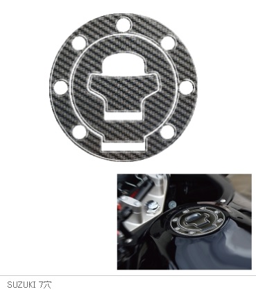 PI1001SU02 print FUEL CAP プロテクション SUZUKI 7穴  PRINT（プリント）