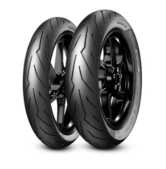 DIABLO ROSSO SPORT（ディアブロ ロッソスポーツ） フロント/リア共用 110/70-17 M/C TL 54S  PIRELLI（ピレリ）