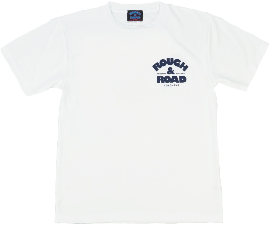 RR1005 ラフ ロコ ドライTシャツ  ホワイト Mサイズ ラフアンドロード（Rough＆Road）