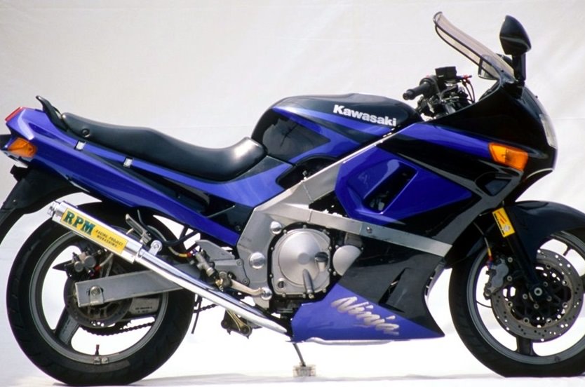 RPM-4-2-1マフラーステンレスサイレンサーカバー JMCA認定 RPM ZZR400（90〜92年）