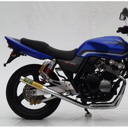 RPM-4-2-1マフラー（ステンレスサイレンサーカバー） RPM CB400SF（VTEC）VTEC1〜VTEC3 99〜06年