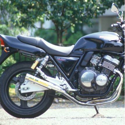 RPMマフラー（ステンレスサイレンサーカバー） RPM CB400（HAWK2/3,CB400T,CB400N）