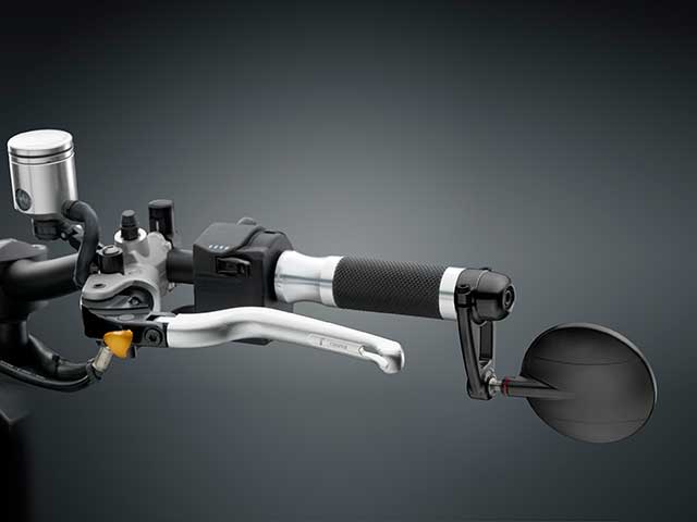 BS300B 補助ミラー Spy ARM 100（Φ94.5mm） ブラック rizoma（リゾマ）