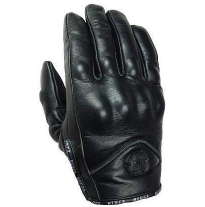 AXION GLOVES BLACK RLG261 バイク用グローブ Lサイズ RIDEZ（ライズ）