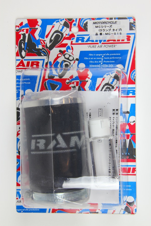 エアーフィルター MCシリーズ（取付内径55mm） RAMAIR（ラムエア） SR400・500（VMキャブ）